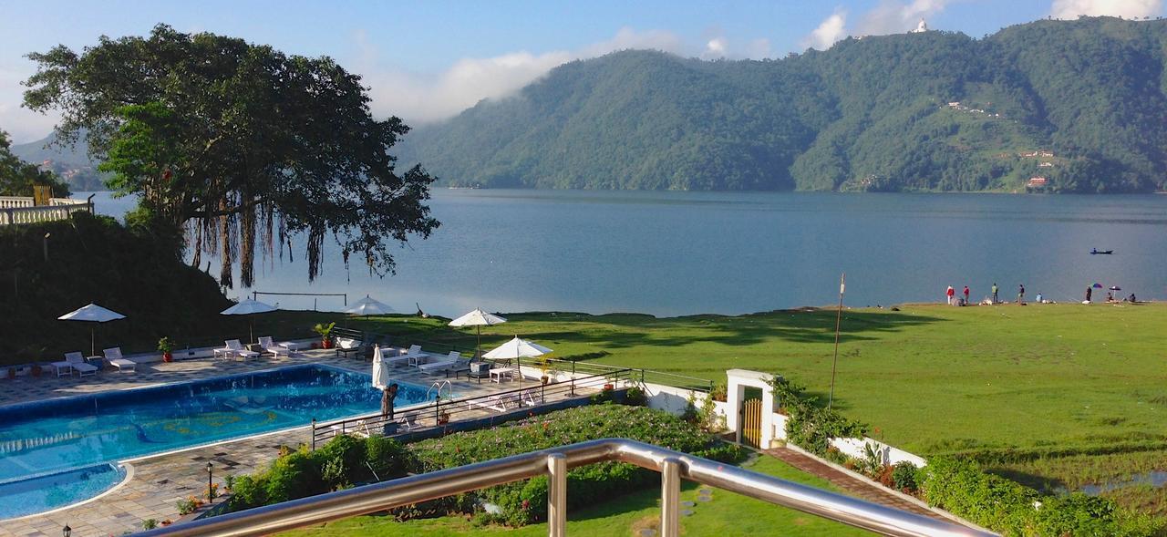 Waterfront Resort By Kgh Group Pokhara Bagian luar foto